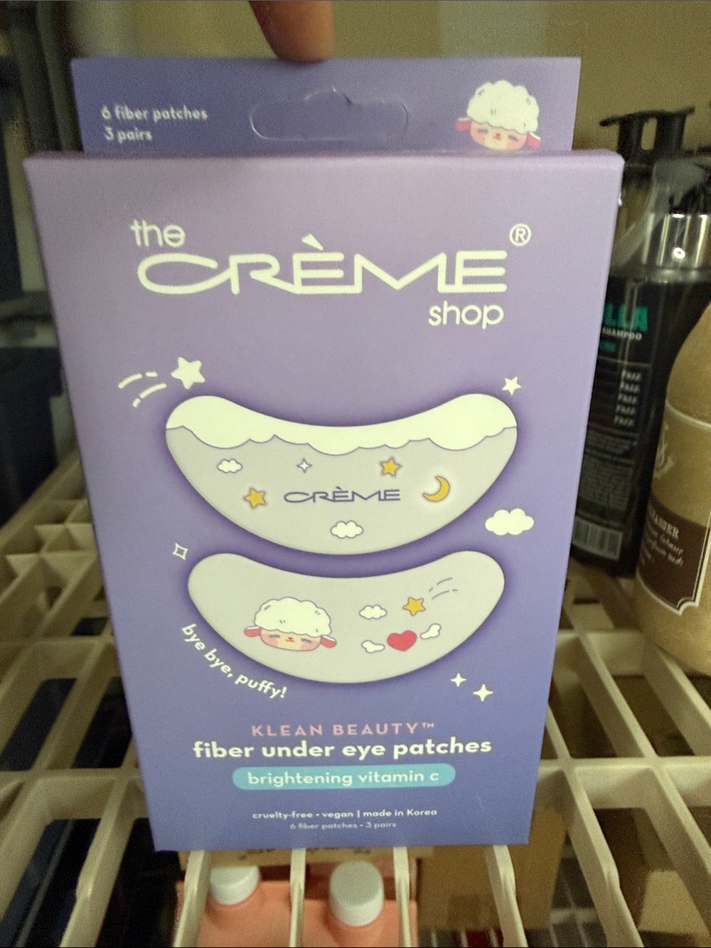 ❗️ the creme shop fiber under eye patches